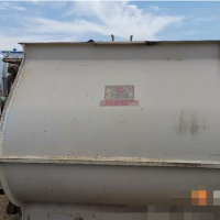 轉讓二手混合機 飼料1噸不銹鋼 牧羊 錐型15立方