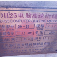 轉讓天馳絎縫機