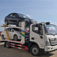 轉(zhuǎn)讓新款一拖二清障車 轎運車 商品車事故車運輸利器 國五國六