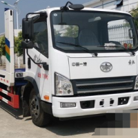 轉(zhuǎn)讓解放新款一拖二清障車 救援拖車 轎運車 國六黃牌