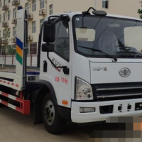 轉(zhuǎn)讓解放黃牌國五一拖二清障車 新款清障車 轎運車