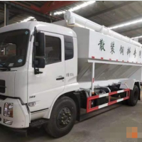 東風天錦30方散裝飼料車廠家低價促銷出售