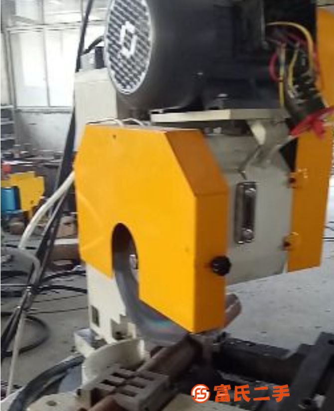 轉讓伺服送料355型自動轉角切管機