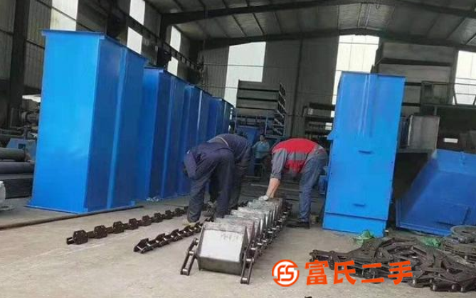 轉讓提升糧食用碳鋼斗提機TD160專用鏈條提升機