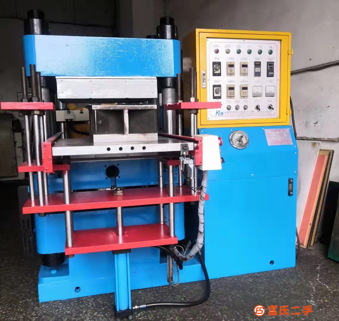200噸帶前頂推模二手單頭平板硫化機