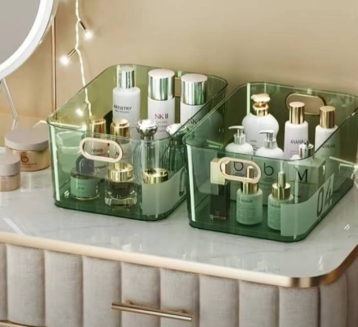 Transparent storage box
